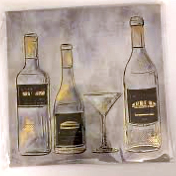MARTINI COCKTAIL CANVAS ART NWT - Picture 8 of 8
